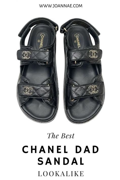 chanel dad sandal dupes